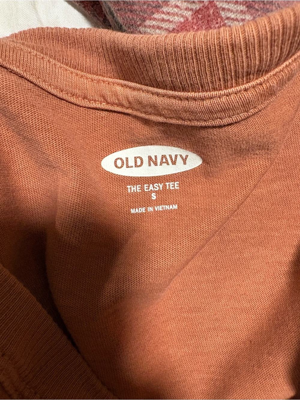 Old Navy Rust Short Sleeve Crewneck Tee